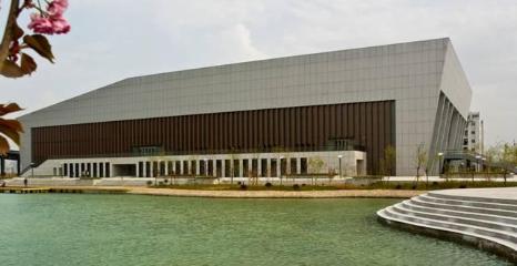 合肥学院体育馆外景