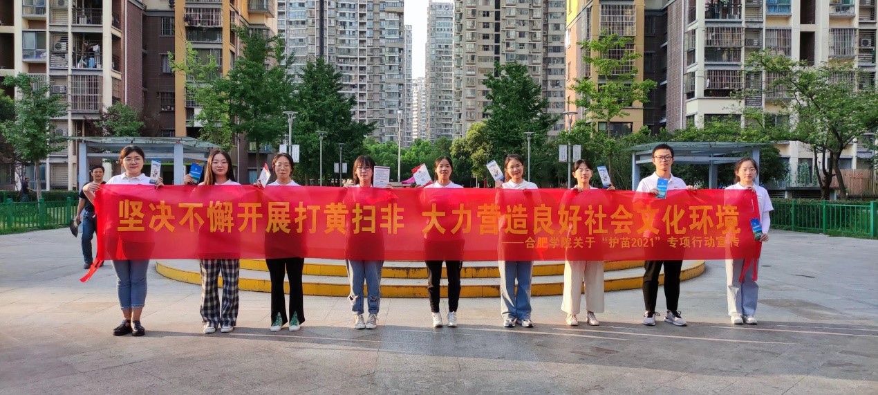 教育学院三下乡系列报道十三扫黄打非合肥学子在行动