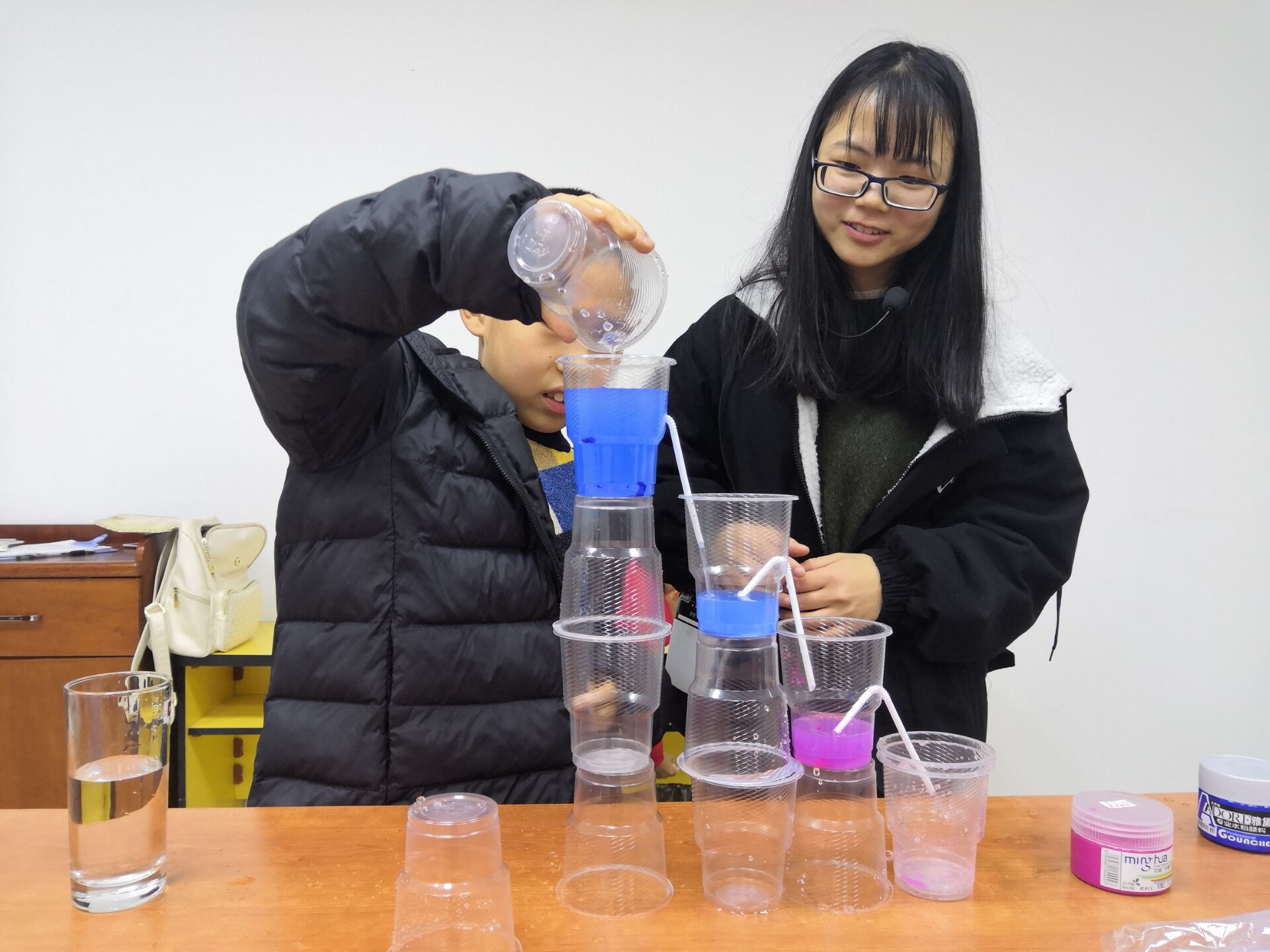 快乐驿站 科学实验活动