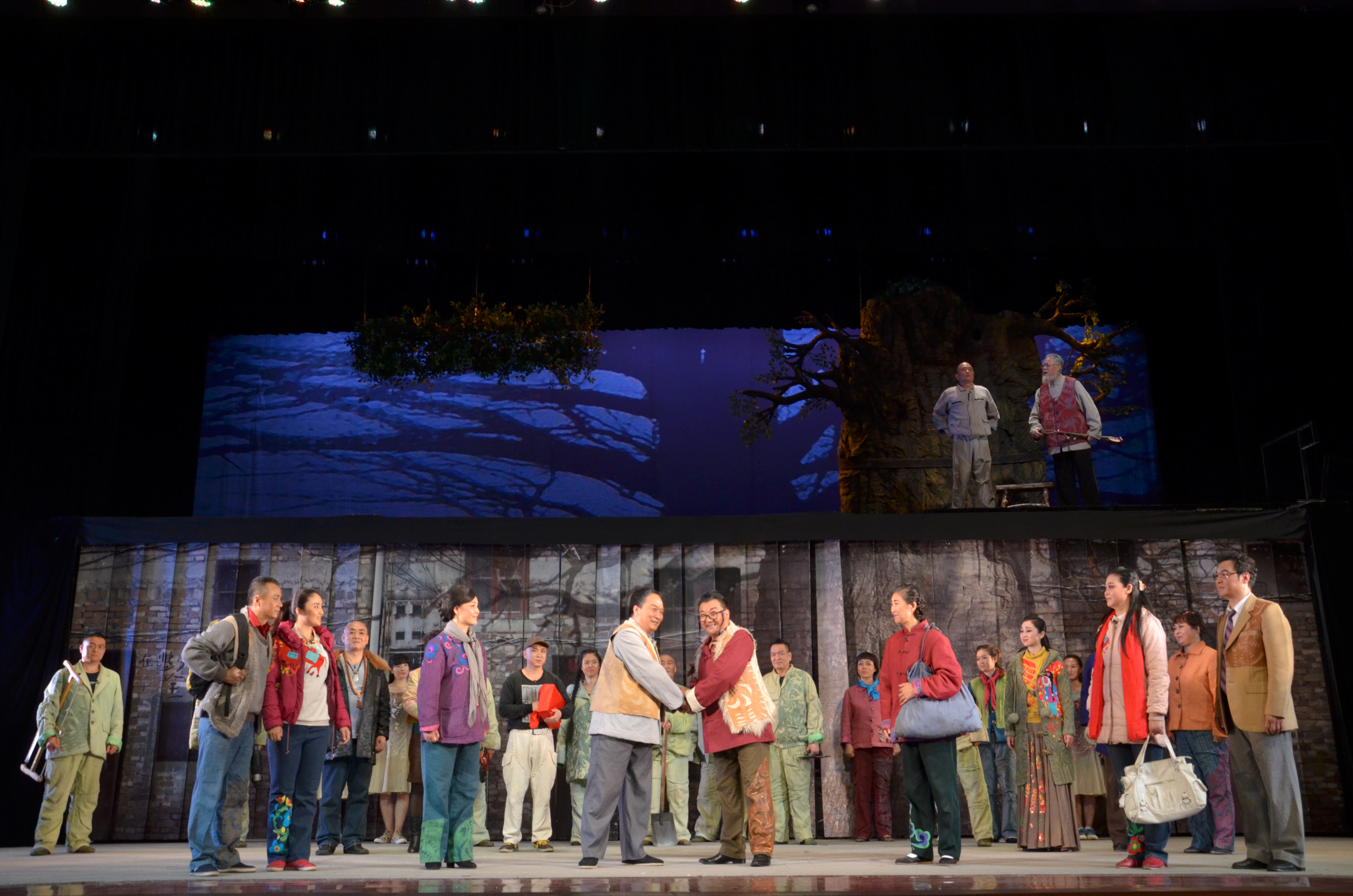 秦腔现代戏《西京故事》亮相合肥学院