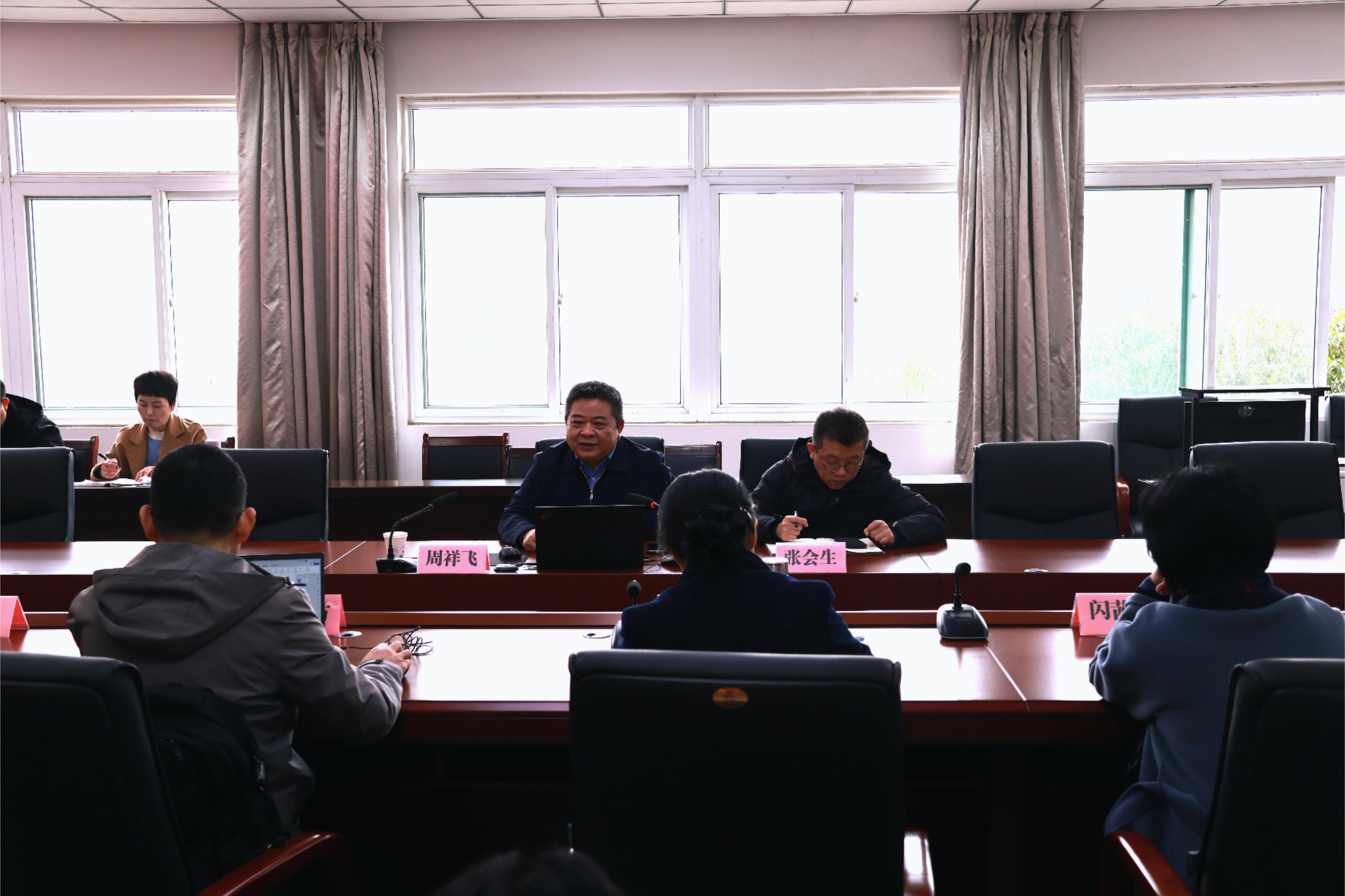 省社科联副主席周祥飞应邀做客“善思讲坛”