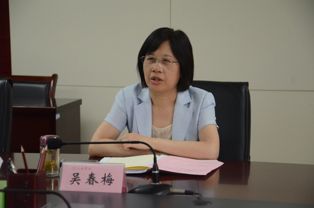 6月1日,安徽创新馆服务管理中心主任陈林带队走进合肥学院,就更好地